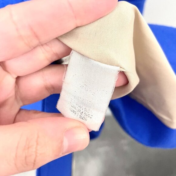 J. Crew Women’s Women's Wool Blend Royal Blue Coat Size 0 - Picture 4 of 7